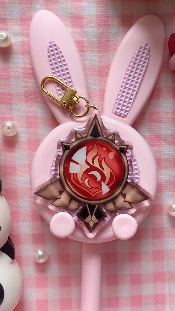 Porte Clé Vision Pyro Genshin