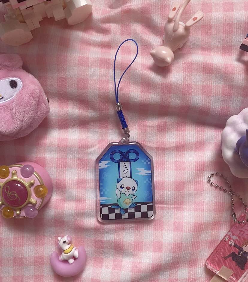 Porte Clé Omamori Porte Bonheur Moustillon Pokémon