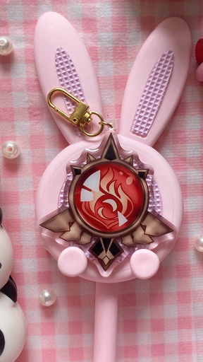Porte Clé Vision Pyro Genshin