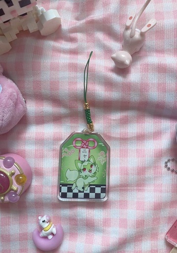 Porte Clé Omamori Porte Bonheur Poussacha Pokémon