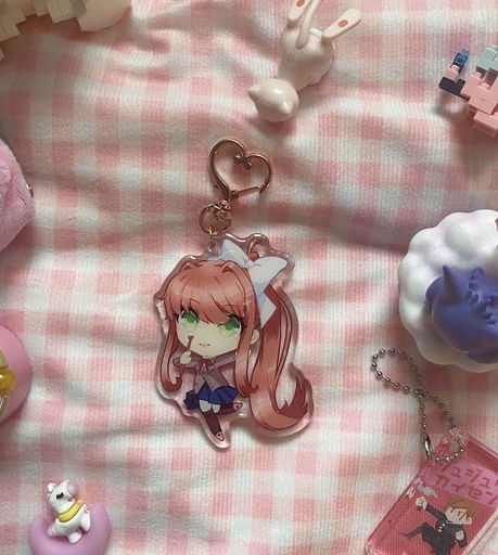 Porte Clé Monika Doki Doki littérature club