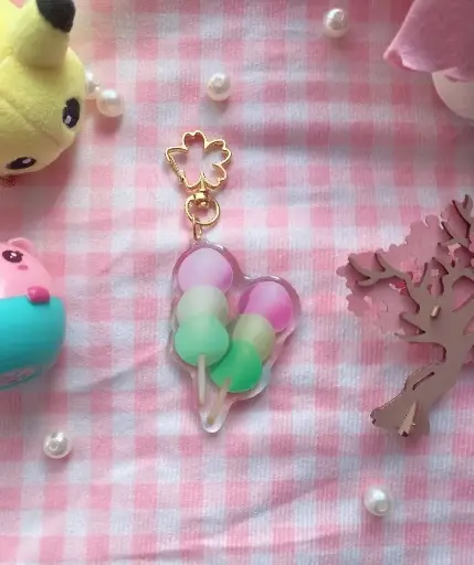 Porte Clé Dango Sakura