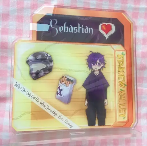 Standee Sebastian Stardew Valley