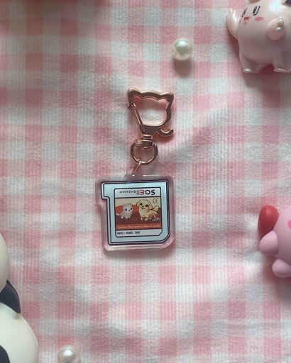Porte Clé 3DS Nintendogs + Cats